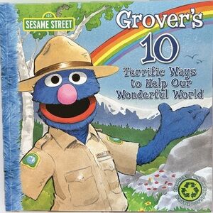 60% OFF BUNDLE DEAL🎉Grover's 10 Terrific Ways to Help Our Wonderful World Book